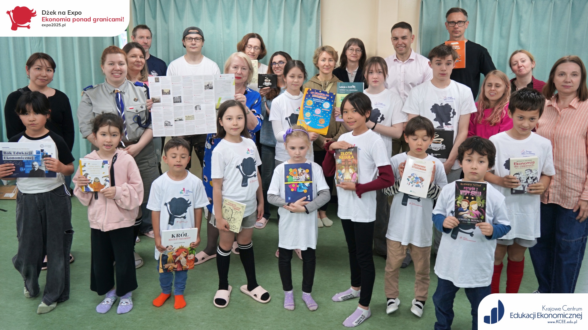 WIB - Expo 2025 - Ekonomia ponad granicami - wychowanie ekonomiczne wg Janusza Korczaka - Tokio - Dzień Edukacji Ekonomicznej - Warsztaty dla szkół polonijnych - Mateusz Zając, Julia Lisiecka, Barbara Janina Sochal