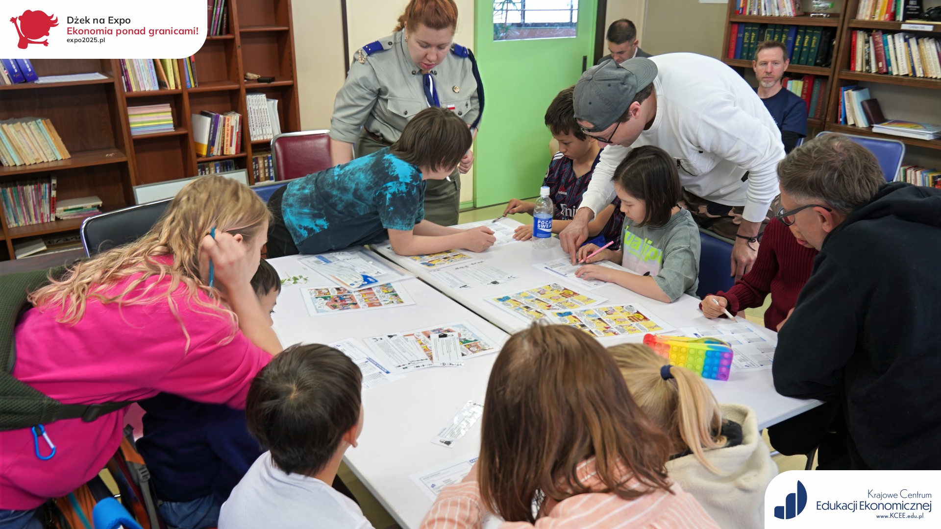 WIB - Expo 2025 - Ekonomia ponad granicami - wychowanie ekonomiczne wg Janusza Korczaka - Tokio - Dzień Edukacji Ekonomicznej - Warsztaty dla szkół polonijnych - Mateusz Zając, Julia Lisiecka, Barbara Janina Sochal